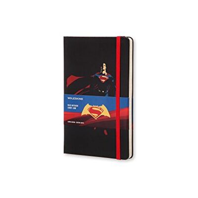Moleskine LE Notitieboek Superman notebook Large (13x21 cm) Gelinieerd Zwart Moleskine LE Notitieboek Superman notebook Large (13x21 cm) Gelinieerd Zwart