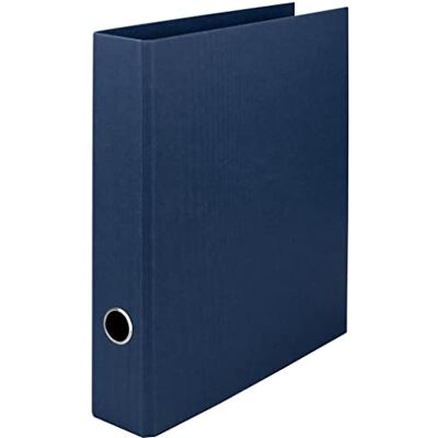 Rössler 1317452901 S.O.H.O. Mapp A4 med spakmekanik, ryggbredd 50 mm, navy Rössler 1317452901 S.O.H.O. Mapp A4 med spakmekanik, ryggbredd 50 mm, navy