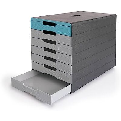 Durable blankettbox (Idealbox Pro) 7 fack, blå, 776306 Durable blankettbox (Idealbox Pro) 7 fack, blå, 776306