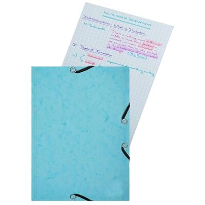 Exacompta Ref. 55566E kartong med 10 flipskjortor med elastiskt band 14,8 x 21 cm 25 bristol A5-kort 205 g slumpmässig färg skjortan är fortfarande färgen på korten Exacompta Ref. 55566E kartong med 10 flipskjortor med elastiskt band 14,8 x 21 cm 25 bristol A5-kort 205 g slumpmässig färg skjortan är fortfarande färgen på korten