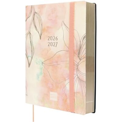 Finocam Mara Daily Planner 18-Month 1 Day per Page · July 2026 to December 2027 Pretty · International Day-to-page diary Finocam Mara Daily Planner 18-Month 1 Day per Page · July 2026 to December 2027 Pretty · International Day-to-page diary