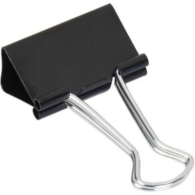 WEDO Fold-Back Clip 32 mm – förpackning med 12 robusta metallvikklämmor, stark fjädermekanism, avtagbara förnicklade fästen – perfekt för dokument och anteckningar WEDO Fold-Back Clip 32 mm – förpackning med 12 robusta metallvikklämmor, stark fjädermekanism, avtagbara förnicklade fästen – perfekt för dokument och anteckningar