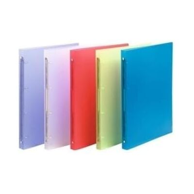 Exacompta Classeur 2 anneaux 15 mm polypropylene chromaline a4 Exacompta Classeur 2 anneaux 15 mm polypropylene chromaline a4