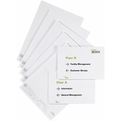 Durable 485502 Insticksark INFO SIGN 210x148,5mm, vit, 10 stycken Durable 485502 Insticksark INFO SIGN 210x148,5mm, vit, 10 stycken