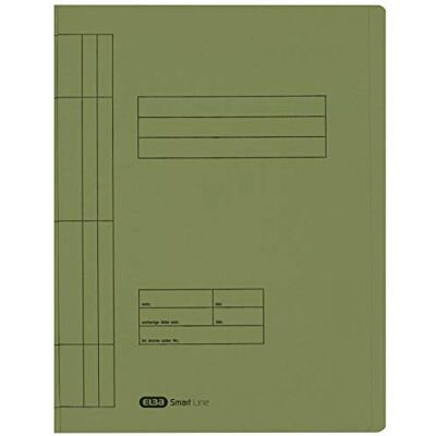 Elba 20451GN 100 st Manila dokumentmappar, max lagringskapacitet 200 ark A4 vikt 250 g/m², grön Elba 20451GN 100 st Manila dokumentmappar, max lagringskapacitet 200 ark A4 vikt 250 g/m², grön