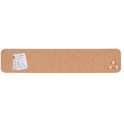 Bi-Office , Eco Ramfri Korktavla, 50 x 10 cm, Dubbelsidig Naturlig Kork, Remsa, Utan Ram Bi-Office , Eco Ramfri Korktavla, 50 x 10 cm, Dubbelsidig Naturlig Kork, Remsa, Utan Ram