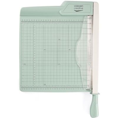 Creative 2137-074 pappersskärare 30 cm mintgrön guillotine spak- och pappersskärmaskin A4, A5 och A6-perfekt för gör-det-själv, scrapbooking, journaling, karthantverk och hantverk, grön, 30 cm Creative 2137-074 pappersskärare 30 cm mintgrön guillotine spak- och pappersskärmaskin A4, A5 och A6-perfekt för gör-det-själv, scrapbooking, journaling, karthantverk och hantverk, grön, 30 cm