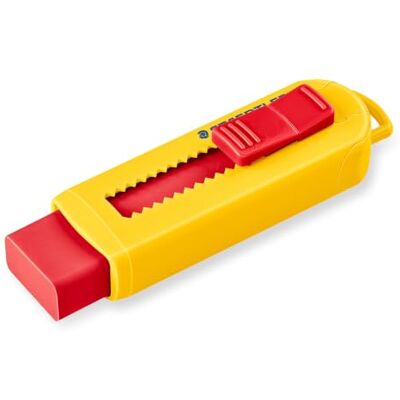 STAEDTLER 525 PS radergummi-penna – 12-pack, 4 färger PVC-fri i plasthylsa, skjutmekanism – för barn – art.nr. 525 PS1 S STAEDTLER 525 PS radergummi-penna – 12-pack, 4 färger PVC-fri i plasthylsa, skjutmekanism – för barn – art.nr. 525 PS1 S