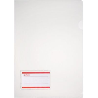 herlitz A4 Polypropylen plastmapp/dokumentskydd med ficka (10 delar) herlitz A4 Polypropylen plastmapp/dokumentskydd med ficka (10 delar)