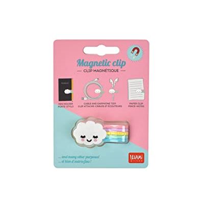 LEGAMI Regnbåge magnetisk klämma, 4,8 x 3,3 cm, set för att hålla föremål, perfekt för att hålla kablarna snygga, fästa pennan på anteckningsboken, hålla hörlurarna LEGAMI Regnbåge magnetisk klämma, 4,8 x 3,3 cm, set för att hålla föremål, perfekt för att hålla kablarna snygga, fästa pennan på anteckningsboken, hålla hörlurarna