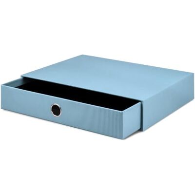 Rössler 1524452150 – S.O.H.O. Lådlåda för DIN A4, med fingerhål, denim, 343 x 250 x 65 mm, 1 styck Rössler 1524452150 – S.O.H.O. Lådlåda för DIN A4, med fingerhål, denim, 343 x 250 x 65 mm, 1 styck