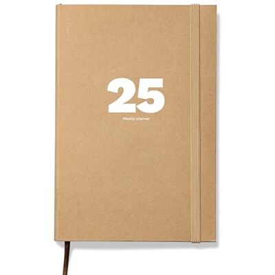 OD OCTÀGONDESIGN OCTÀGON DESIGN 2025 Large Weekly Planner Veckoplanerare 12 månader; januari december 2025 A4-storlek Kraft färg Halvstyvt lock Håller sig helt öppen Gummiband OD OCTÀGONDESIGN OCTÀGON DESIGN 2025 Large Weekly Planner Veckoplanerare 12 månader; januari december 2025 A4-storlek Kraft färg Halvstyvt lock Håller sig helt öppen Gummiband
