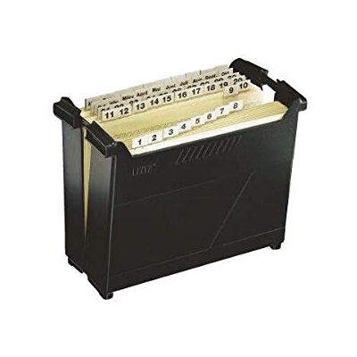 Leitz - 19070095 Alpha - svart - A4 - Förvaringsbox Leitz - 19070095 Alpha - svart - A4 - Förvaringsbox
