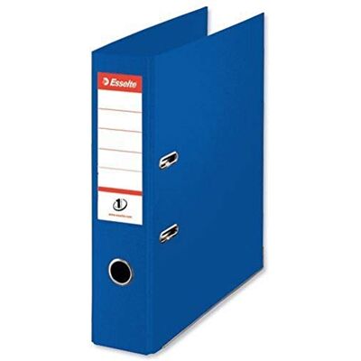 Esselte spak valv fil, PP, vivivivivivida räcke, 7,5 cm rygg, 48085 Foolscap, blå, Esselte spak valv fil, PP, vivivivivivida räcke, 7,5 cm rygg, 48085 Foolscap, blå,