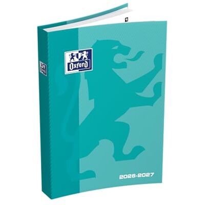 Oxford skola daglig dagbok 2016-2017 1 dag per sida 352 sidor 15 x 21 cm (franska) 15 x 21 turkos Oxford skola daglig dagbok 2016-2017 1 dag per sida 352 sidor 15 x 21 cm (franska) 15 x 21 turkos