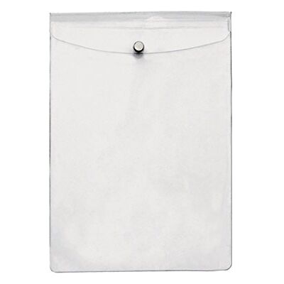 Favorit 100500691 kuvert med tryckknapp, transparent Favorit 100500691 kuvert med tryckknapp, transparent