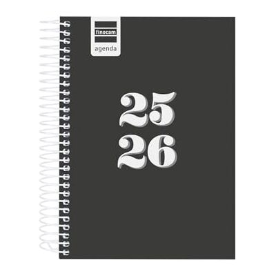 Finocam Gamma Agenda Course 2025 2026 1 dag September 2025 juni 2026 (kurs) + juli och augusti sammanfattad svart portugisisk Finocam Gamma Agenda Course 2025 2026 1 dag September 2025 juni 2026 (kurs) + juli och augusti sammanfattad svart portugisisk