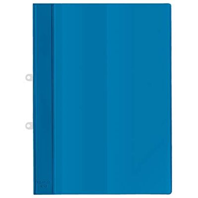 VELOFLEX 4740050 erbjudandehållare A4, PVC, med lock av genomskinlig sidopåse, med avhållningsriktning, blå, 20 stycken VELOFLEX 4740050 erbjudandehållare A4, PVC, med lock av genomskinlig sidopåse, med avhållningsriktning, blå, 20 stycken