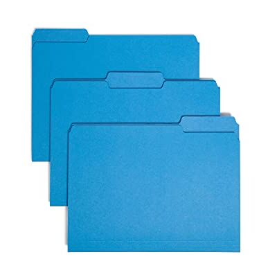 Smead Interior mappar Letter blue Smead Interior mappar Letter blue
