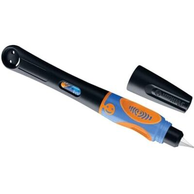 Pelikan 820295 griffix reservoarpenna för vänsterhänta användare med vridlock, neonsvart, 1 styck, vikbar låda Pelikan 820295 griffix reservoarpenna för vänsterhänta användare med vridlock, neonsvart, 1 styck, vikbar låda