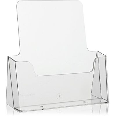 VITAdisplays 10 NE-233 stycken broschyrstativ, flygstativ, broschyrhållare från VITAdiDisplays (transparent, DIN A4) VITAdisplays 10 NE-233 stycken broschyrstativ, flygstativ, broschyrhållare från VITAdiDisplays (transparent, DIN A4)