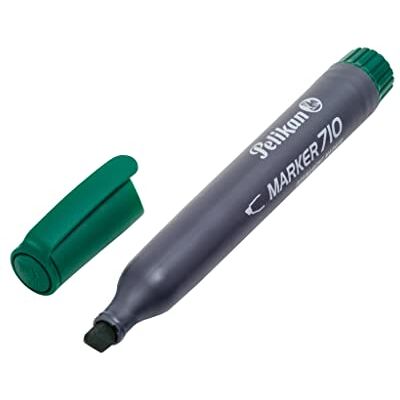 Pelikan 817967 permanent markör 710 med mejselvek, grön, 10 stycken i viklåda Pelikan 817967 permanent markör 710 med mejselvek, grön, 10 stycken i viklåda