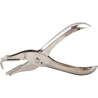 OFFICER PRODUCTS Officiell produkt 18067811-19 professionell häftapparat av metall/saxhäftapparat häftapparat/borttagningsmaskin/häftklammerborttagning/färg: silver OFFICER PRODUCTS Officiell produkt 18067811-19 professionell häftapparat av metall/saxhäftapparat häftapparat/borttagningsmaskin/häftklammerborttagning/färg: silver