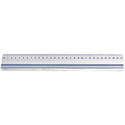 WEDO 525430 Skärlinjal, Silver, 30 cm WEDO 525430 Skärlinjal, Silver, 30 cm