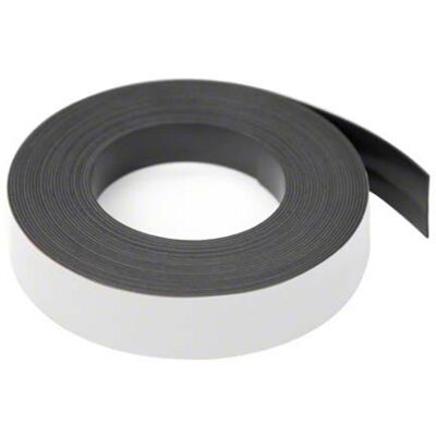 first4magnets blå 19 mm bred x 0,76 mm tjock magnetisk nätlinje Tape (5 m längd), metall, silver, 25 x 10 x 3 cm first4magnets blå 19 mm bred x 0,76 mm tjock magnetisk nätlinje Tape (5 m längd), metall, silver, 25 x 10 x 3 cm