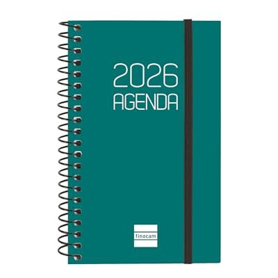 Finocam Kalender med DuoBand 2026 Anteckningsblock Vecka Horisontell Januari 2026 december 2026 (12 månader) Röd Spansk Finocam Kalender med DuoBand 2026 Anteckningsblock Vecka Horisontell Januari 2026 december 2026 (12 månader) Röd Spansk