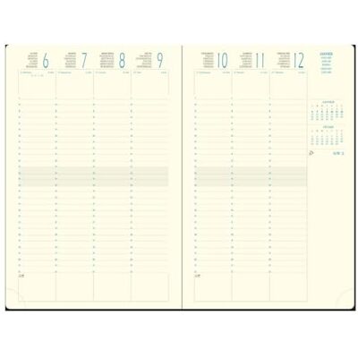 Exacompta 24842E Påfyllning av eurotime kontorsplanerare 24-16 x 24 cm veckan januari-december 2024 Exacompta 24842E Påfyllning av eurotime kontorsplanerare 24-16 x 24 cm veckan januari-december 2024