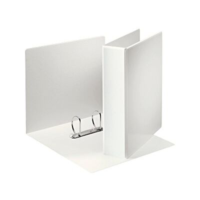 Esselte Leitz 49742 A4 presentationsringpärm med påsar och 2 ringar 50 mm bredd vit polypropylen Esselte Leitz 49742 A4 presentationsringpärm med påsar och 2 ringar 50 mm bredd vit polypropylen