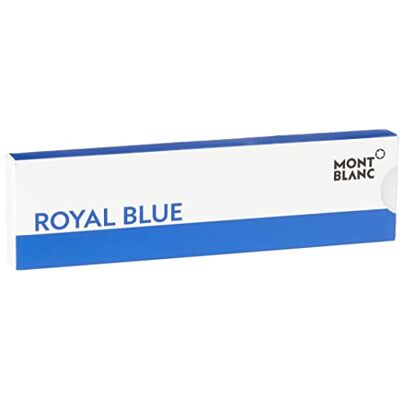 MONTBLANC påfyllningspaket ROYAL BLUE, medium, 3 x 1 MONTBLANC påfyllningspaket ROYAL BLUE, medium, 3 x 1