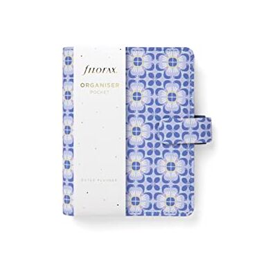 Filofax Pocket Mediterranean Organiser Blå Filofax Pocket Mediterranean Organiser Blå