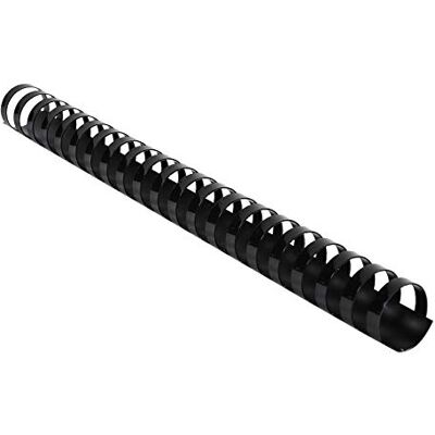 Exacompta Ref 75701E Låda med 50 svarta 25 mm spiralpärmar i PVC för 150 till 210 ark 80 g A4 eller A3 liggande format passar alla typer av ringpärmar Exacompta Ref 75701E Låda med 50 svarta 25 mm spiralpärmar i PVC för 150 till 210 ark 80 g A4 eller A3 liggande format passar alla typer av ringpärmar