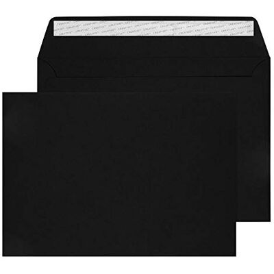 Blake Senses Velvet 162 x 229 mm 140 Gsm Plånbok Peel And Seal 44V645 Svart Sammet, Förpackning Med 500 Blake Senses Velvet 162 x 229 mm 140 Gsm Plånbok Peel And Seal 44V645 Svart Sammet, Förpackning Med 500
