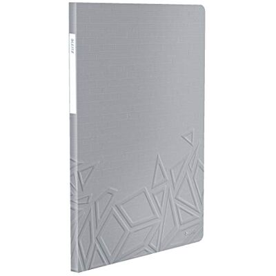 Leitz A4 displaybok, 20 fickor, 40 arkkapacitet, genomskinliga fickor, grå, Urban Chic Range, 46510088 Leitz A4 displaybok, 20 fickor, 40 arkkapacitet, genomskinliga fickor, grå, Urban Chic Range, 46510088