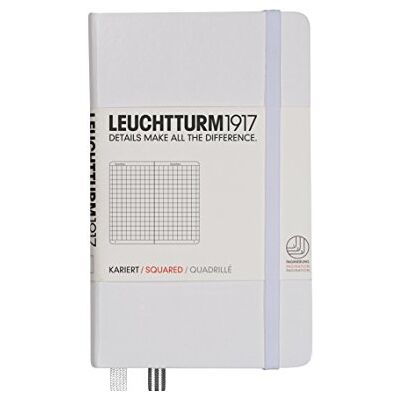 LEUCHTTURM1917 Notes Pocket w kratke bialy 338749 LEUCHTTURM1917 Notes Pocket w kratke bialy 338749
