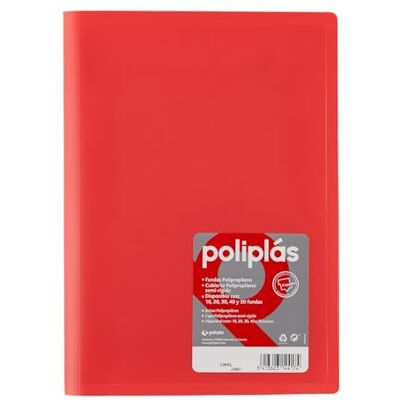 Grafoplás Grafoplas A4 transparent omslag, korall, 50 polypropylen, ogenomskinlig serie, tillverkad i Spanien, flexibla lock, perfekt för arkivering av dokument och folier Grafoplás Grafoplas A4 transparent omslag, korall, 50 polypropylen, ogenomskinlig serie, tillverkad i Spanien, flexibla lock, perfekt för arkivering av dokument och folier