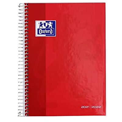 Oxford School, Agenda 2021 2022, Veckovisning, Extra lock, 8:e (12x18 cm), Färg Röd Oxford School, Agenda 2021 2022, Veckovisning, Extra lock, 8:e (12x18 cm), Färg Röd
