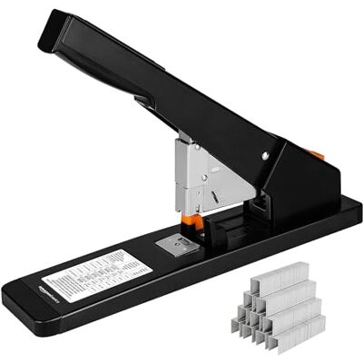 Amazon Basics professionell häftapparat, 210 ark, svart Amazon Basics professionell häftapparat, 210 ark, svart