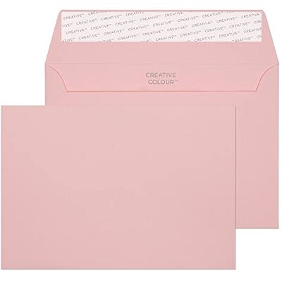 Blake Colour 114 x 162 mm 120 Gsm Plånbok Peel And Seal 101 Baby Rosa, Förpackning Med 500 Blake Colour 114 x 162 mm 120 Gsm Plånbok Peel And Seal 101 Baby Rosa, Förpackning Med 500