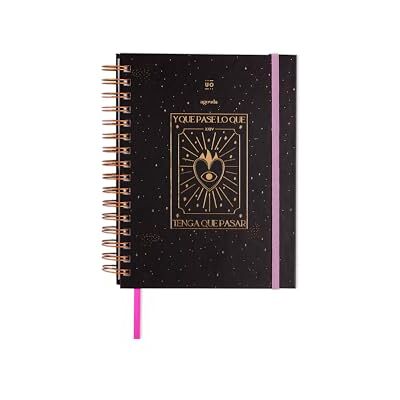 UO Årlig agenda Och vad som än måste hända Dag sida: börjar i januari 2024 och slutar i december 2024, Inbunden, 126 stickers, Elastiskt gummi och Registreringstejp, Svart UO Årlig agenda Och vad som än måste hända Dag sida: börjar i januari 2024 och slutar i december 2024, Inbunden, 126 stickers, Elastiskt gummi och Registreringstejp, Svart