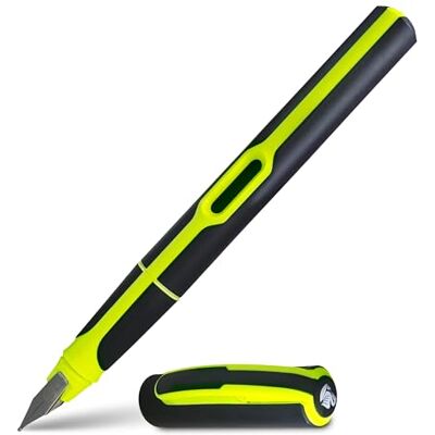 Pelikan 939850 reservoarpenna, stil neon, vår M, gul Pelikan 939850 reservoarpenna, stil neon, vår M, gul