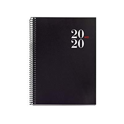Miquelrius 34000 kalender 2020, Veckvisning, vertikal, 155 x 213 mm, svart Miquelrius 34000 kalender 2020, Veckvisning, vertikal, 155 x 213 mm, svart