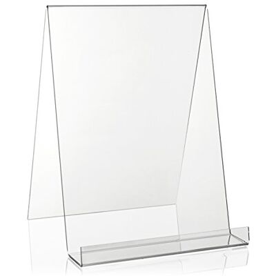 VITAdisplays ® DIN A4 bokstativ/bokstöd/bokhållare som varuhållare av original PLEXIGLAS® (akrylglas, transparent) VITAdisplays ® DIN A4 bokstativ/bokstöd/bokhållare som varuhållare av original PLEXIGLAS® (akrylglas, transparent)