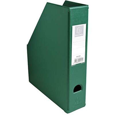 Exacompta Ref 90153E 1 PVC-tidskriftsmapp 7 cm rygg Levereras platt Mått 31,5 x 23,5 x 7 cm För A4-dokument Färg mörkgrön Svetsad etiketthållare Exacompta Ref 90153E 1 PVC-tidskriftsmapp 7 cm rygg Levereras platt Mått 31,5 x 23,5 x 7 cm För A4-dokument Färg mörkgrön Svetsad etiketthållare