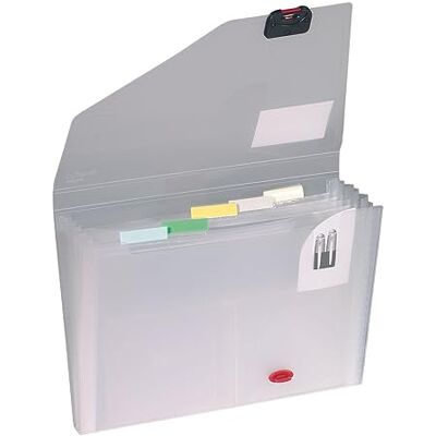Snopake 11893 mapp 6 delar A4 transparent Snopake 11893 mapp 6 delar A4 transparent