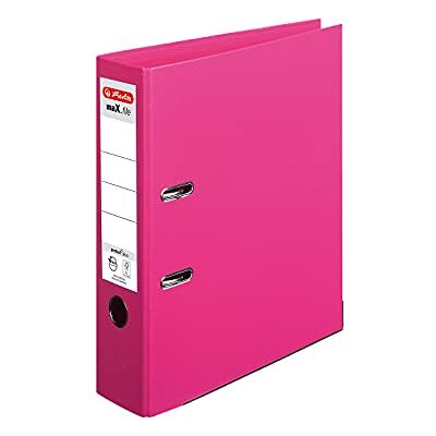 herlitz 10834497 mapp maX.filskydd + (A4, 8 cm) fuchsia herlitz 10834497 mapp maX.filskydd + (A4, 8 cm) fuchsia