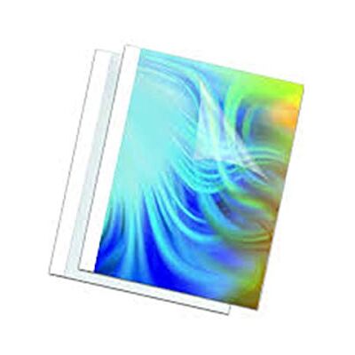 Fellowes 8 mm värmebindning/presentationsskydd, vit, förpackning med 100 Fellowes 8 mm värmebindning/presentationsskydd, vit, förpackning med 100